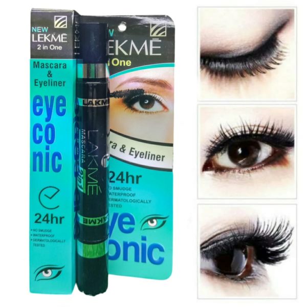 2 In 1 Waterproof Mascara Liner Long-lasting & Waterproof Pic 1