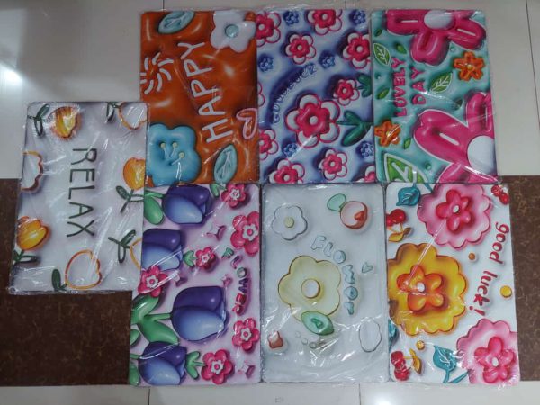 3d Cartoon Printing Diatom Mud Cushion Antislip Water Absorbent Foot Pad Mat For Bathroom pic 2