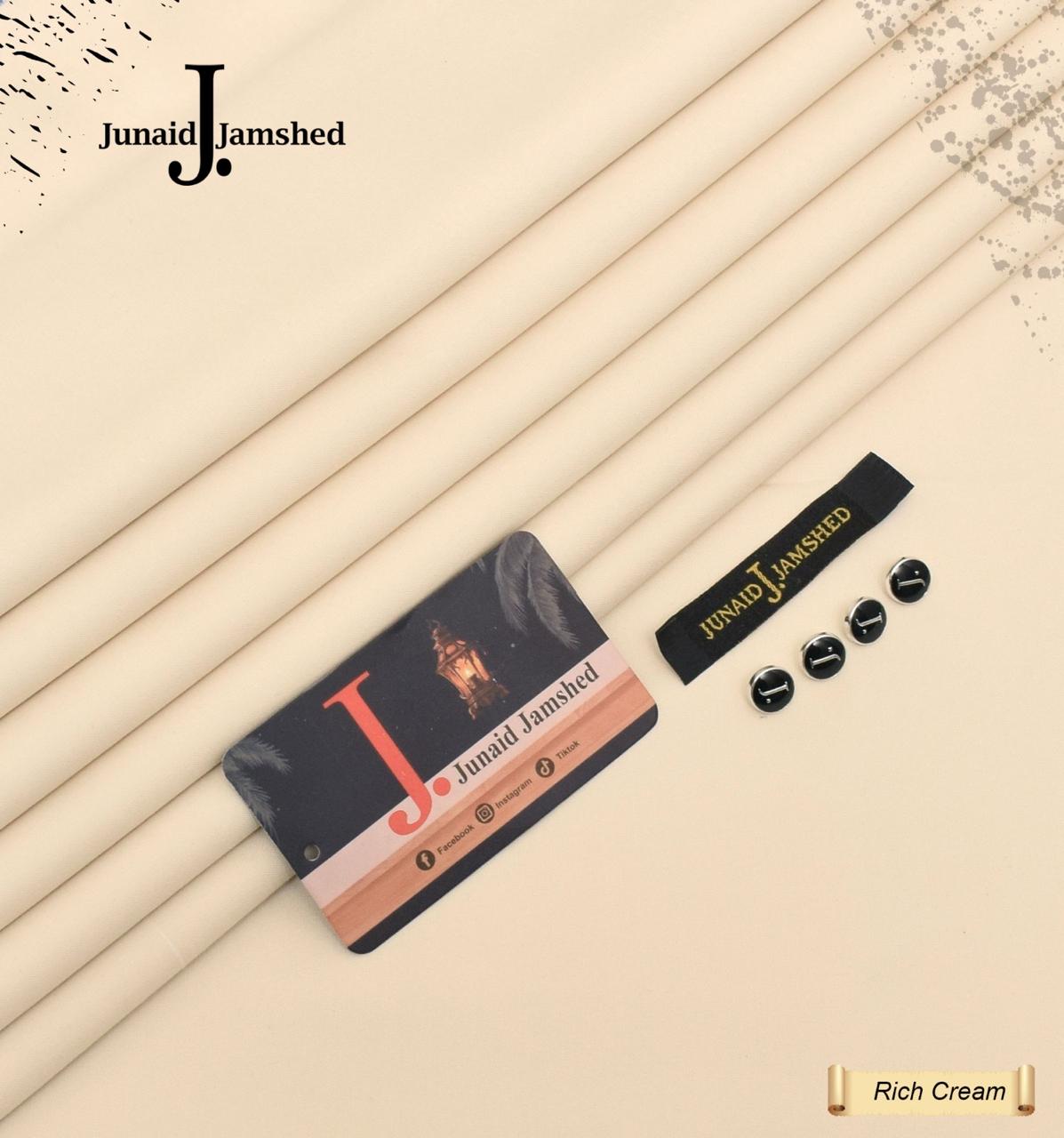 BOSKI Junaid Jamshed Summer Collection - Rich Cream