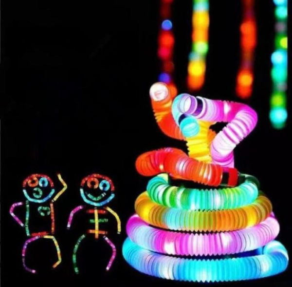 Anxiety Relief Pipe Kids Learning Tools Bunmo Tubes Pic 3