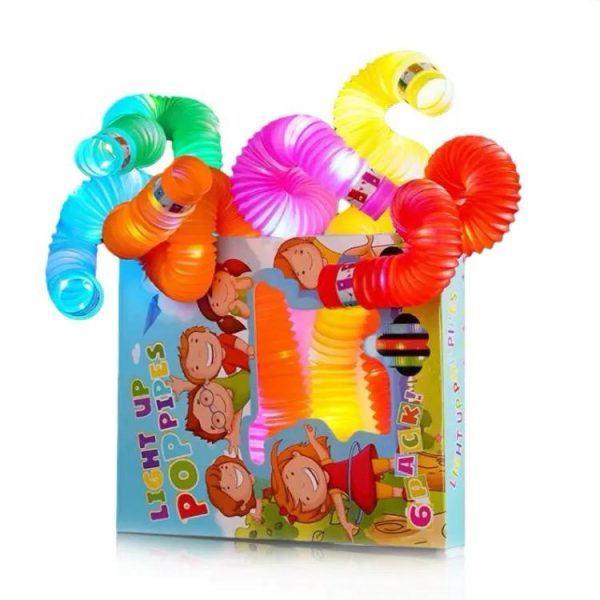 Anxiety Relief Pipe Kids Learning Tools Bunmo Tubes Pic 9