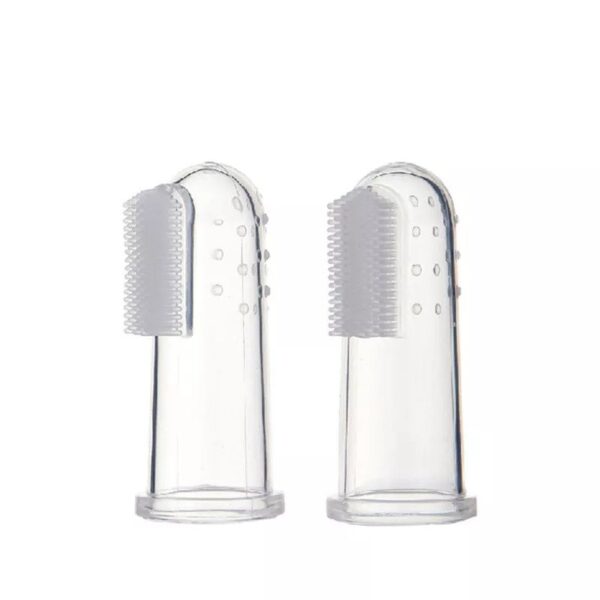 Baby Finger Toothbrush Silicon Children Teeth Clear Soft Infant Tooth Brush Pic 6