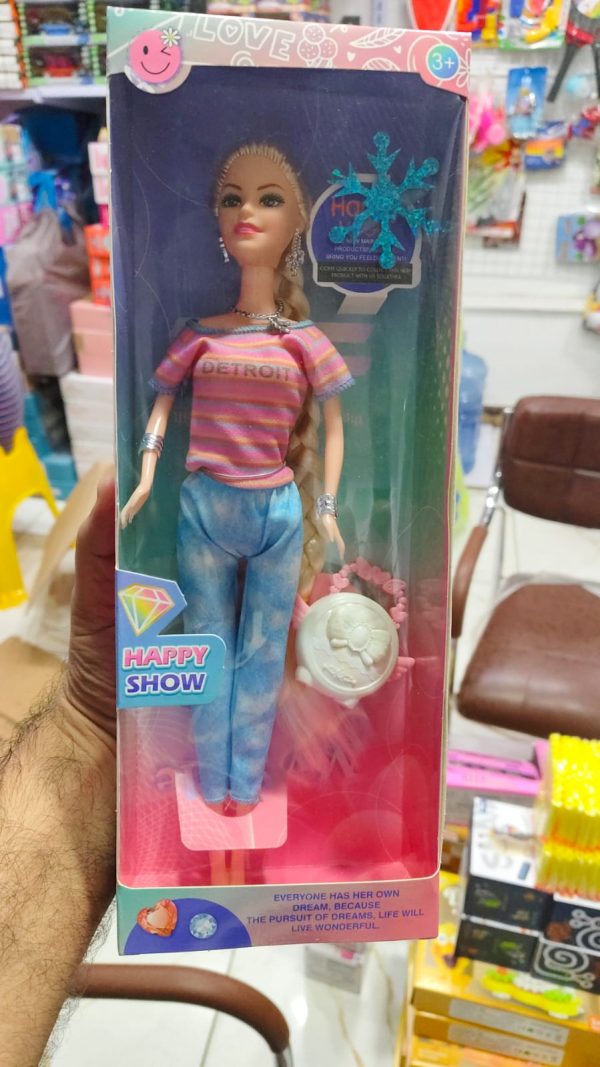 Beautiful Flexible Doll Long Hair Doll for Kids Pic 2