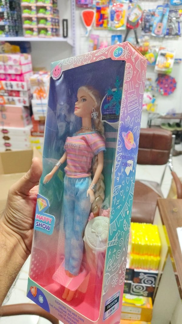 Beautiful Flexible Doll Long Hair Doll for Kids Pic 3