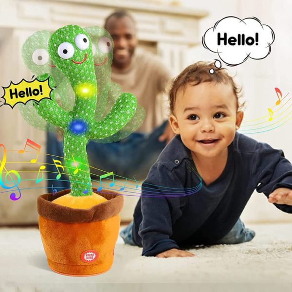 Dancing Cactus Toy Talking Tree Cactus Plush Toy Pic 2