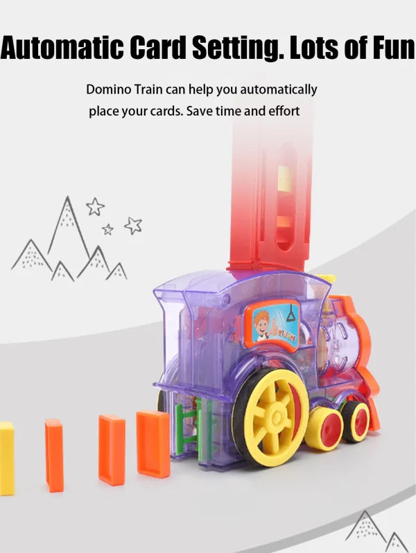 Domino Train Toy Gifts For Kids Pic 8