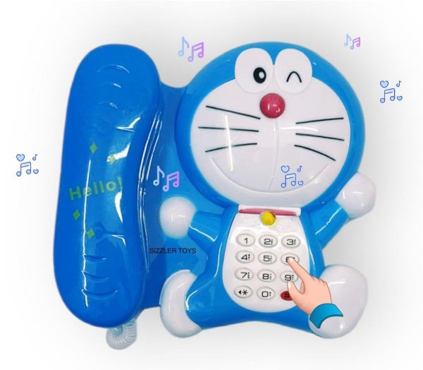 Doremon Telephone For Kids Learning Talk On Phone For Kids Boys Girls Pic 2
