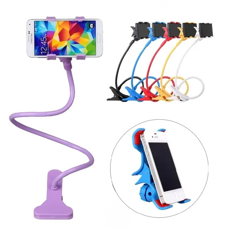 Flexible Snake Mobile Stand Adjustable Lazy Phone Holder for Desk, Bed & Table Pic 5