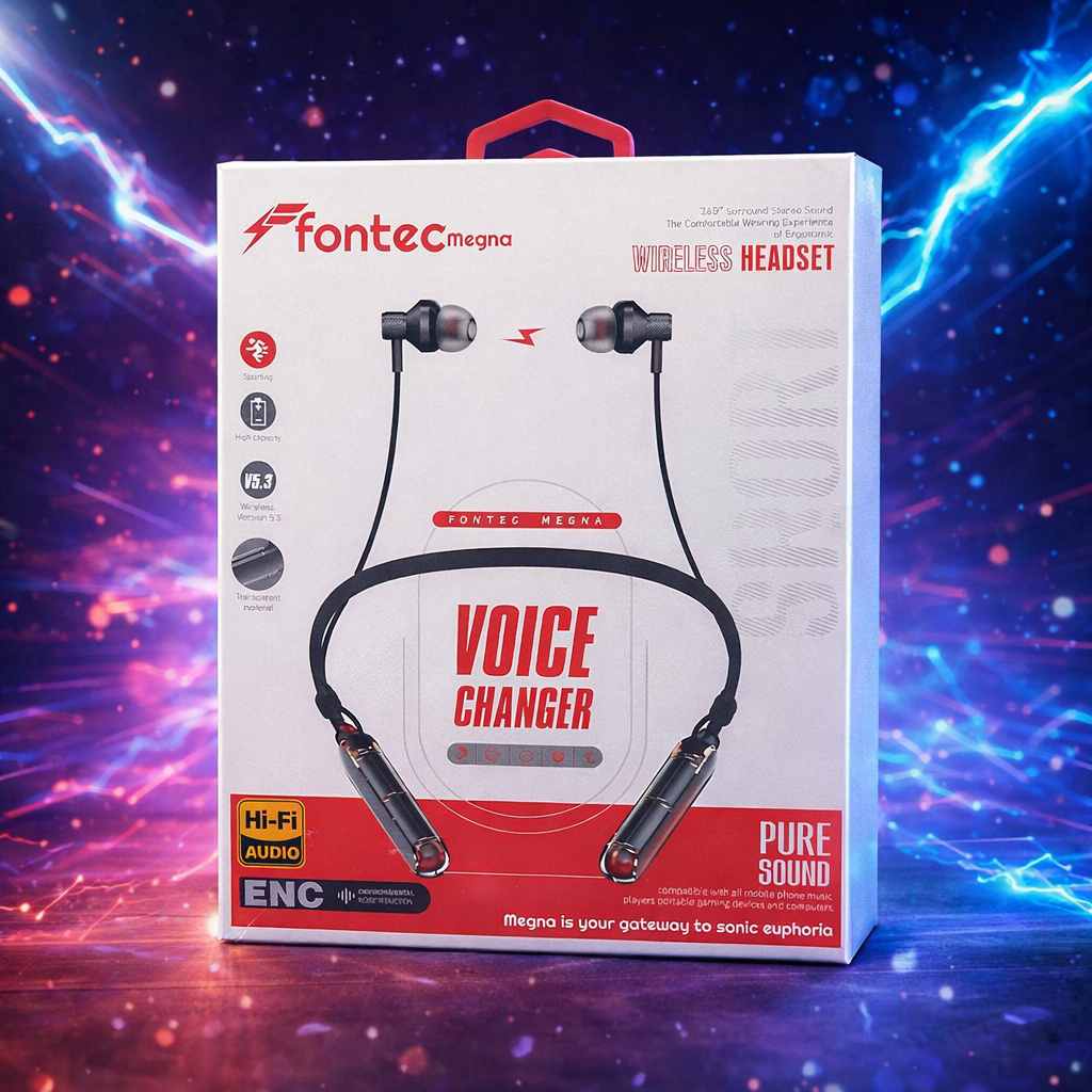 Fontec Megna wireless headset Hi fi Audio and Deep