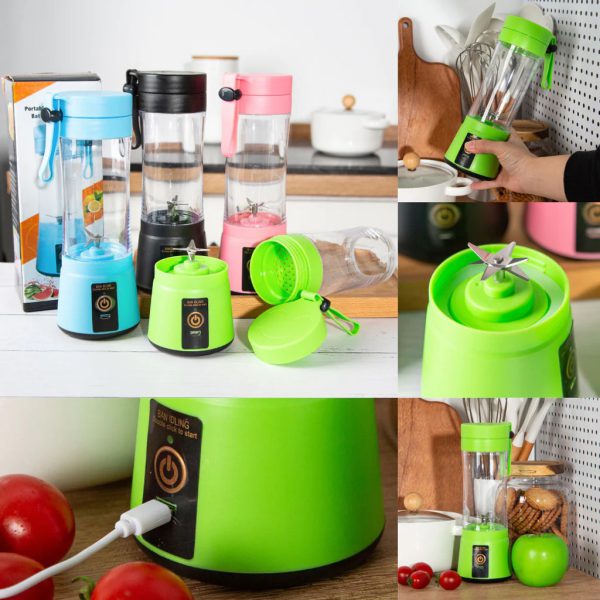 Fruit Blender USB Rechargeable Juice Maker Pic 2
