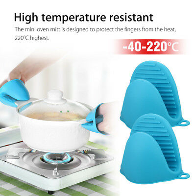 Kitchen Cotton Oven Glove Heat Resistant Gloves Pic 3