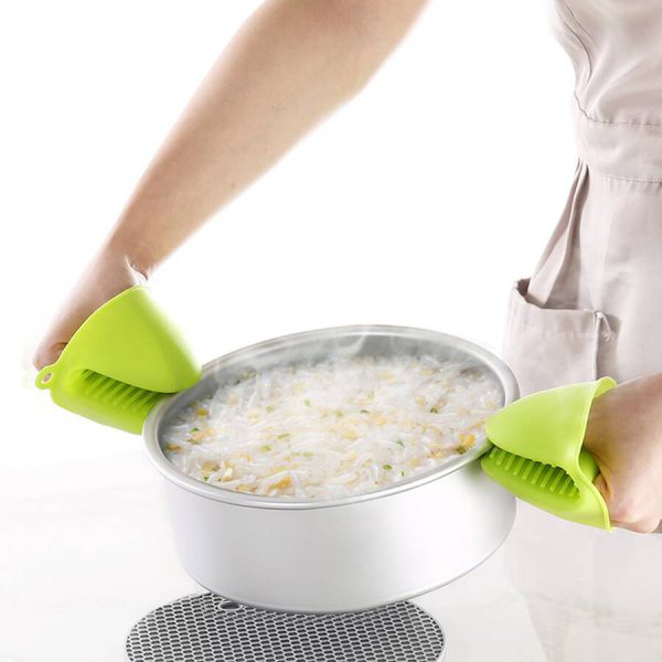 Kitchen Cotton Oven Glove Heat Resistant Gloves Pic 6