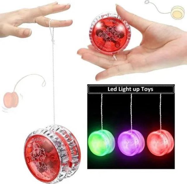 Led Toys Yo Yo Sport Toys Yo Yo Flashing Plastic For Kids Pic 5