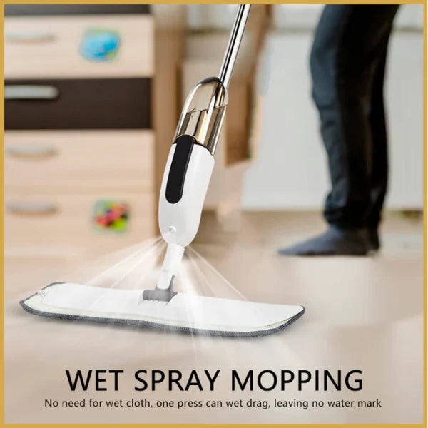 Microfiber Water Spray Mop For House Cleaning Pic 1