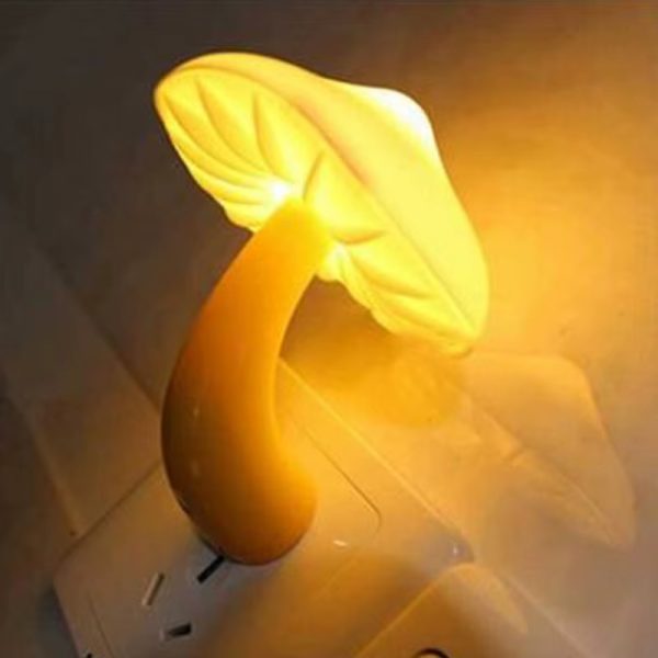 Mushroom Shape Led Night Flower Lamp Pic 2