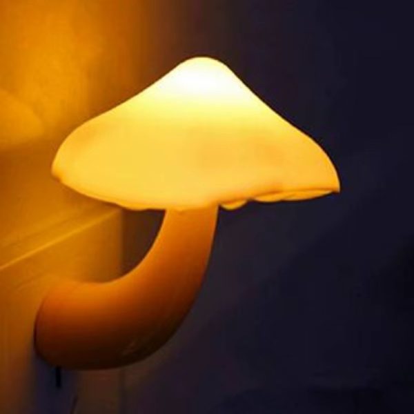 Mushroom Shape Led Night Flower Lamp Pic 5