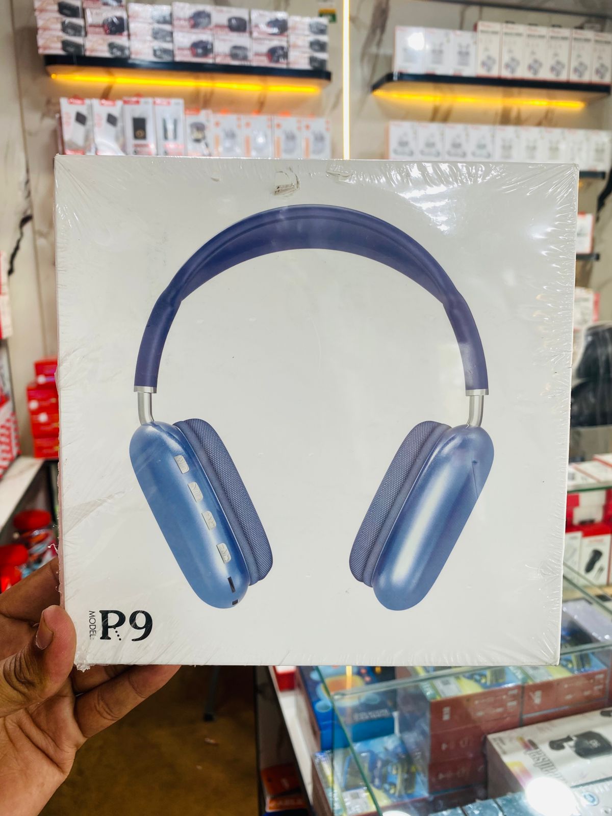 P9 Wireless Bluetooth Headphones | Fidelity Stereo Sound with Foldable Design | Multi-Mode Playback Pic 5