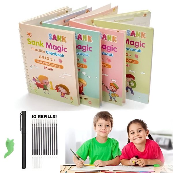 Pack Of 4 Sank Magic Book Practice Pic 4