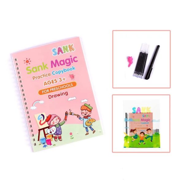Pack Of 4 Sank Magic Book Practice Pic 5