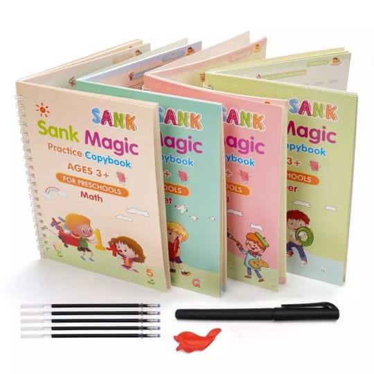 Pack Of 4 Sank Magic Book Practice Pic 6