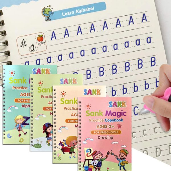 Pack Of 4 Sank Magic Book Practice Pic 7