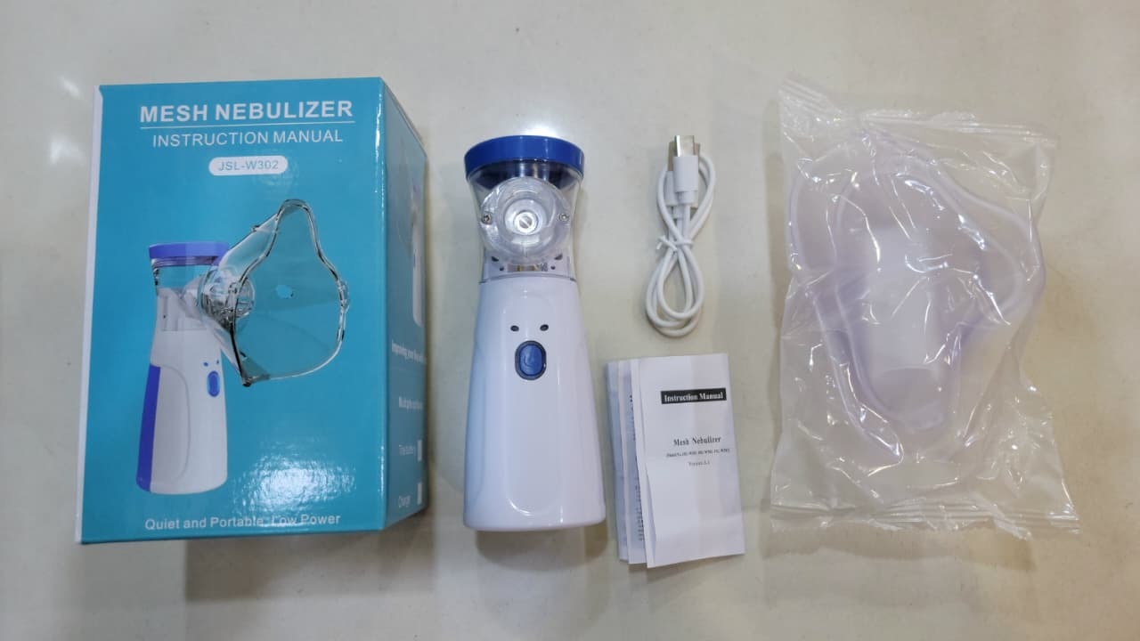 Portable Mesh Nebulizer Ultrasonic Inhaler Pic 3