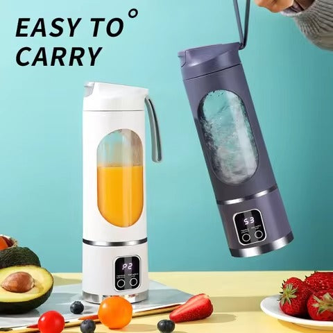 Portable USB Rechargeable Blender & Juicer Maker with Stainless Steel Blades pic 4