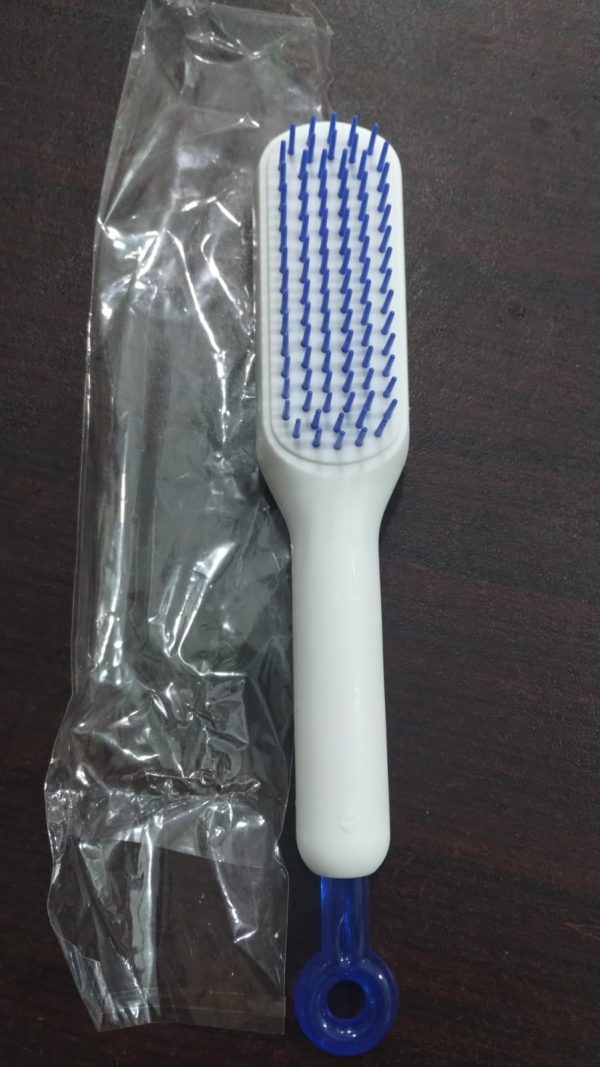 Self Cleaning tangled Hair Comb Pic 9