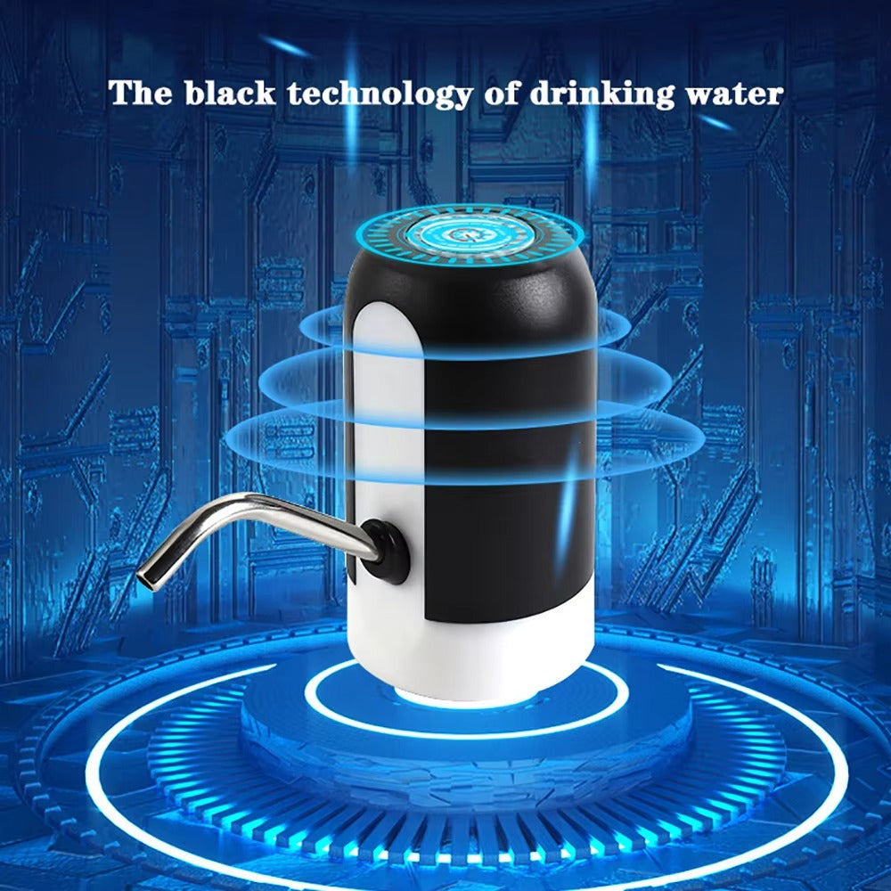 USB Rechargeable Automatic Water Bottle Pump Dispenser with One-Touch Switch Pic 6