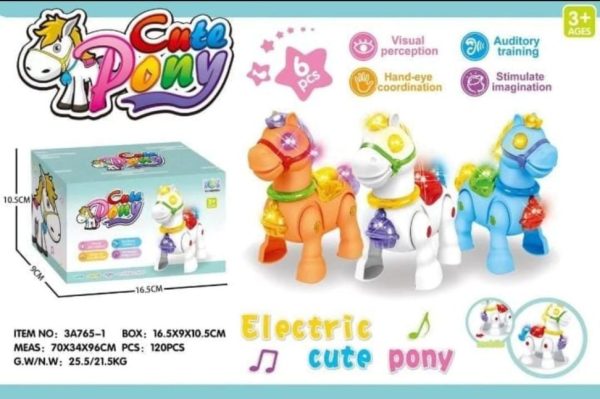 Walking Musical Pony Horse – Lights And Sounds Pic 7