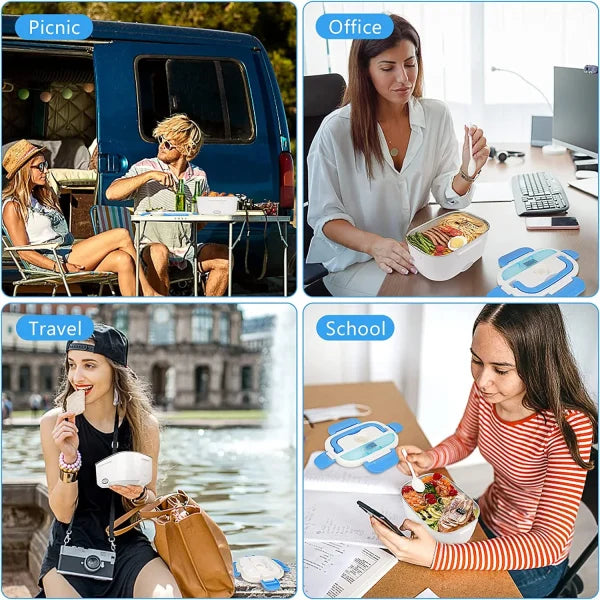 Waterproof Portable Electric Heating Lunch Box Pic 5