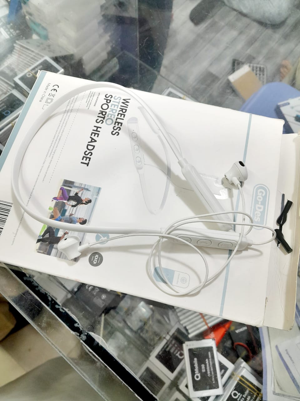 Wireless Bluetooth Headphones Neck Hanging Waterproof Noise Reduction