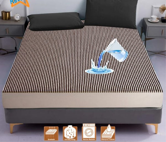 100% Waterproof Mattress Protector Cover Is Made Of Polish Fabric Pic 1