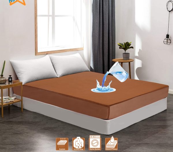 100% Waterproof Mattress Protector Cover Is Made Of Polish Fabric Pic 7