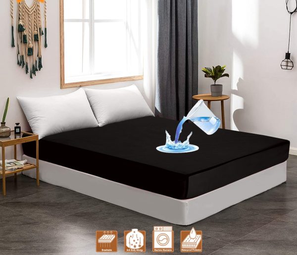 100% Waterproof Mattress Protector Cover Is Made Of Polish Fabric Pic 8