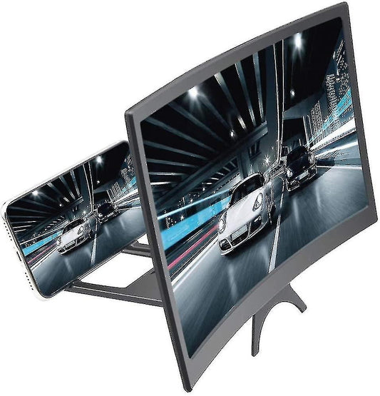 12-Inch Mobile Screen Magnifier HD Phone Display Amplifier for Movies & Gaming Pic 1