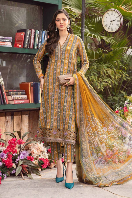 Maria B Lawn Embroidery Collection - 1