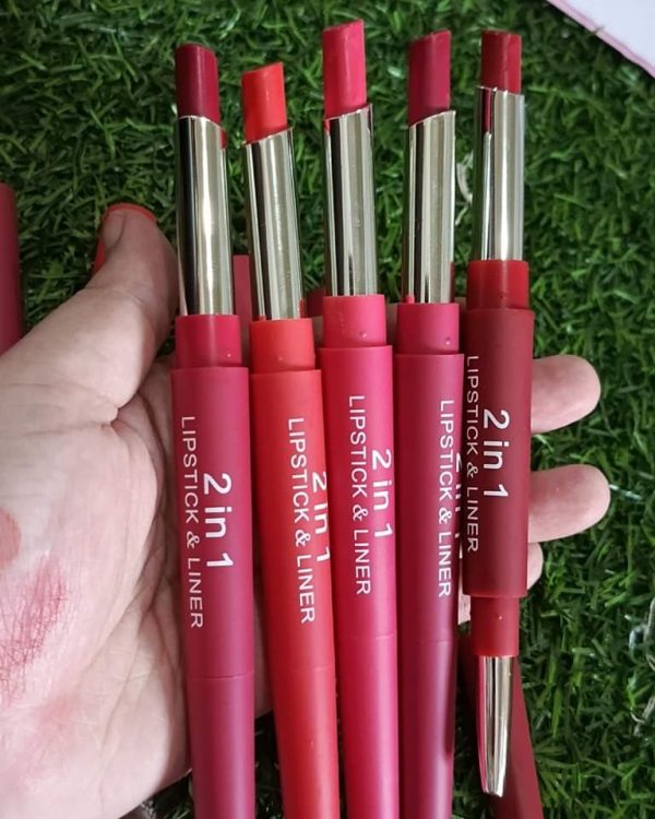 2-in-1 Lipstick & Lip Liner Pack Pic 2