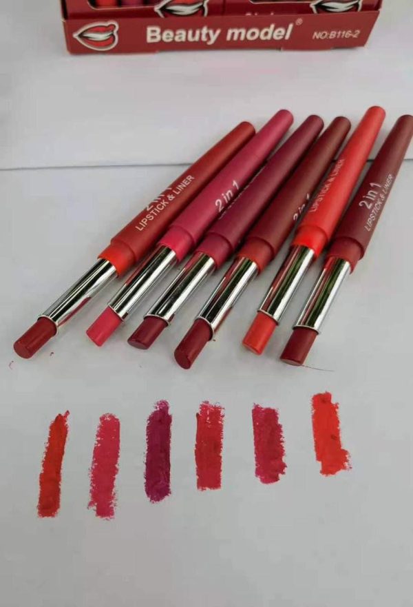 2-in-1 Lipstick & Lip Liner Pack Pic 3