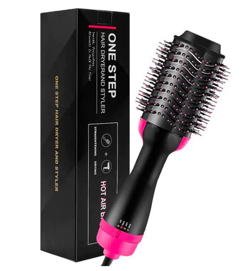 2 In 1 Hair Dryer Brush Fast Drying Straightening Curling Pic 5