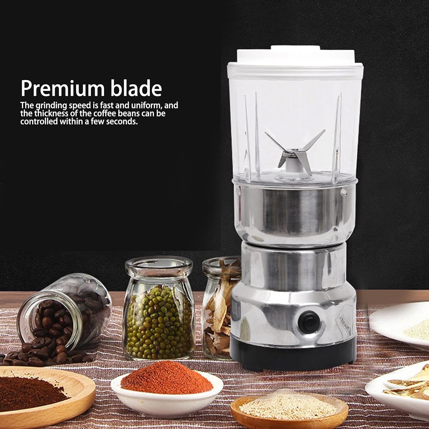 2 in 1 RAF Coffee And Juice Electric Blender Powerful Motor & Durable Design pic 2