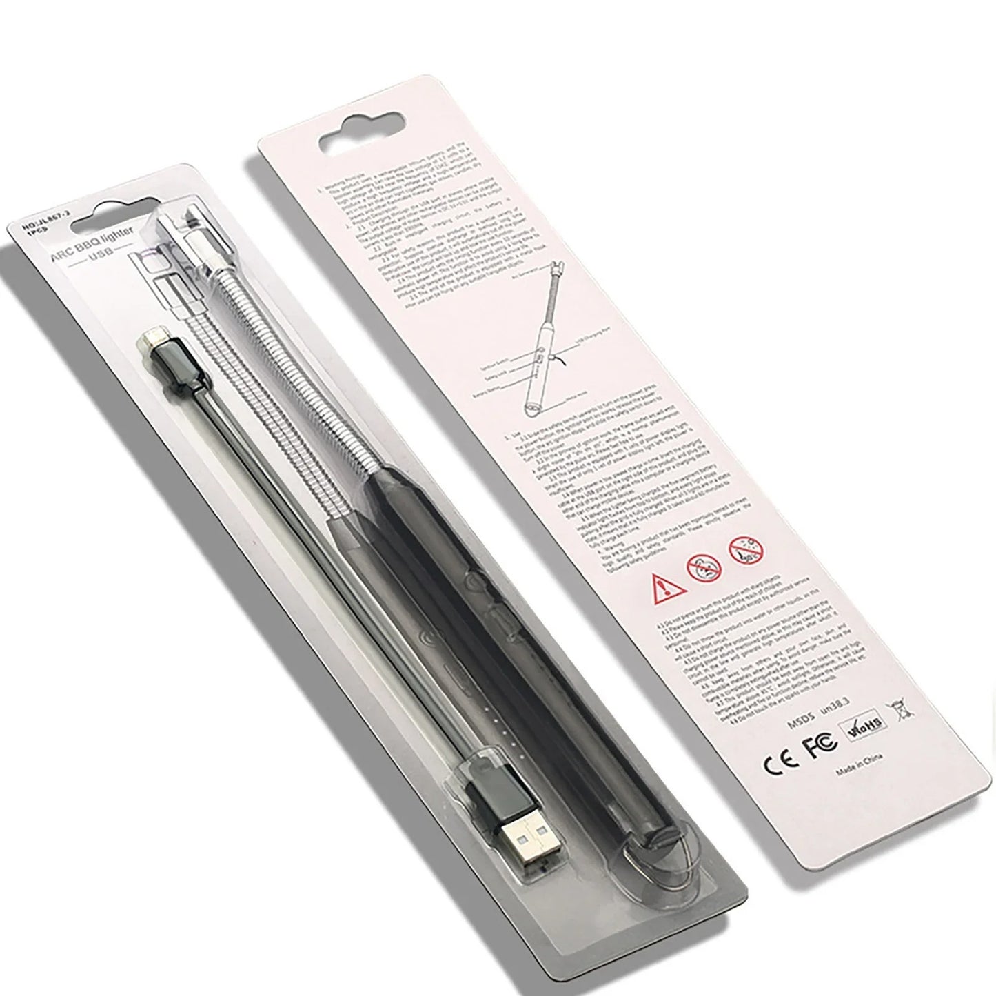 360° Outdoor Kitchen Lighter Usb Rechargeable Portable Electronic Arc Lighter Pic 3