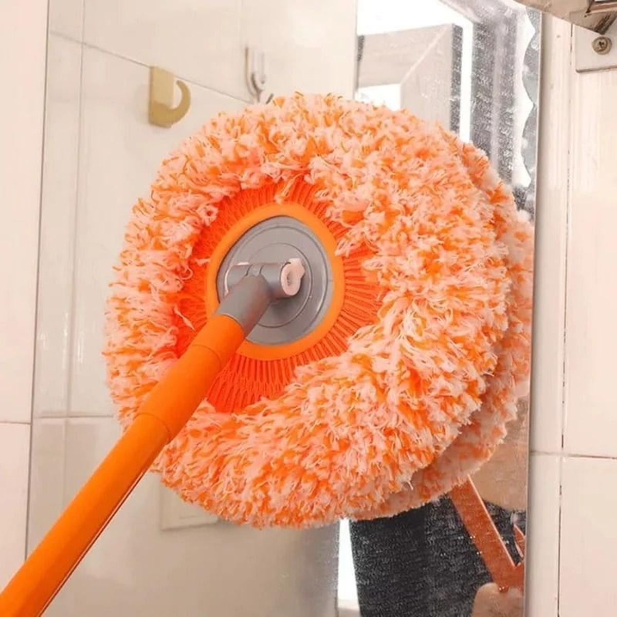 360° Rotating Microfiber Mop Floor Cleaning  For Home Office And Car Screen PIc 2