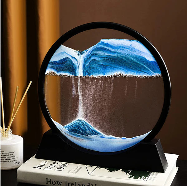 3D Moving Sand Art Lamp For Room & Home Decoration PIc 4