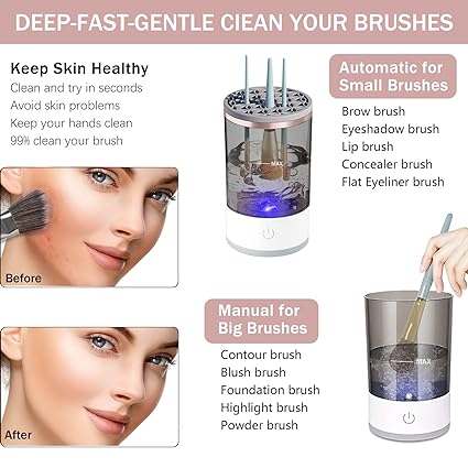 3 In 1 Electric Makeup Brush Pic 3