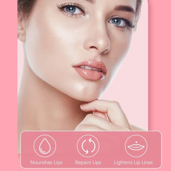 3 Pc Mirror Lip Gloss Lip Balm Lip Oil Plumper Mirror Gloss Lip Stain Pic 9
