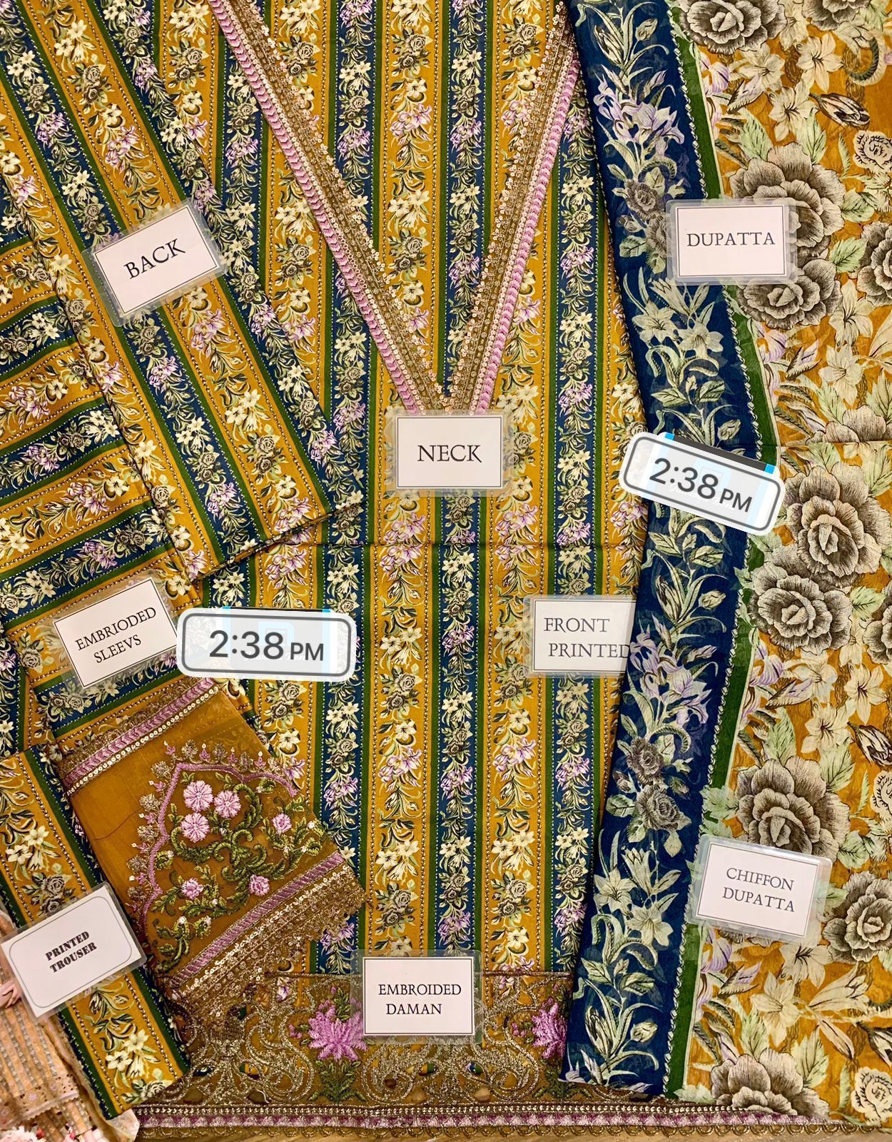 Maria B Lawn Embroidery Collection - 1