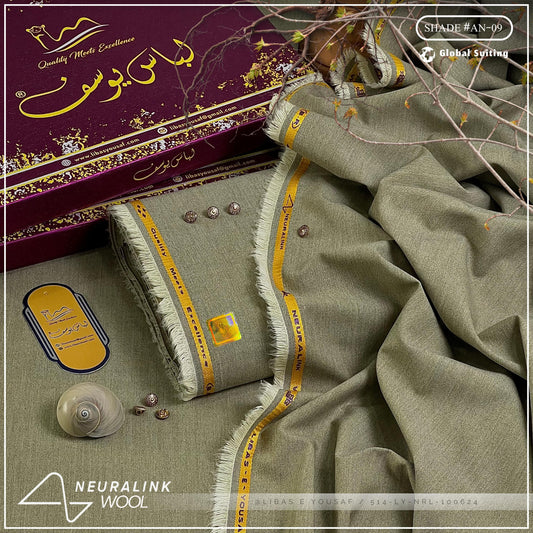 Winter Wool - Libas-E-Yousaf mahndi color