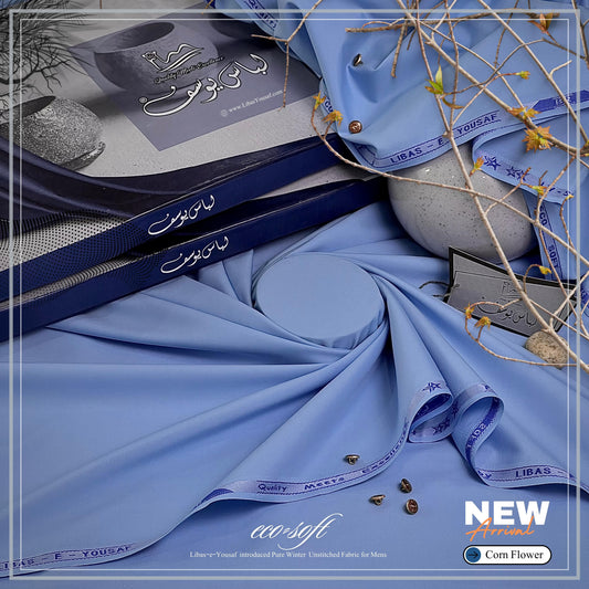 Libas e yousaf winter wash n wear blue color