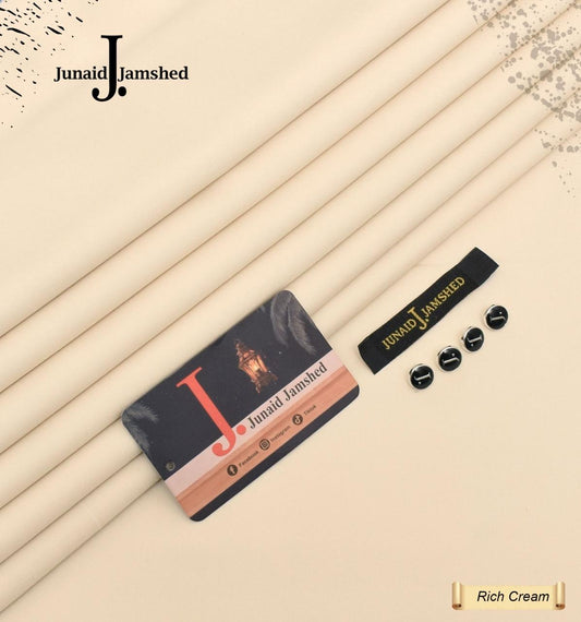 BOSKI Junaid Jamshed Summer Collection - Rich Cream